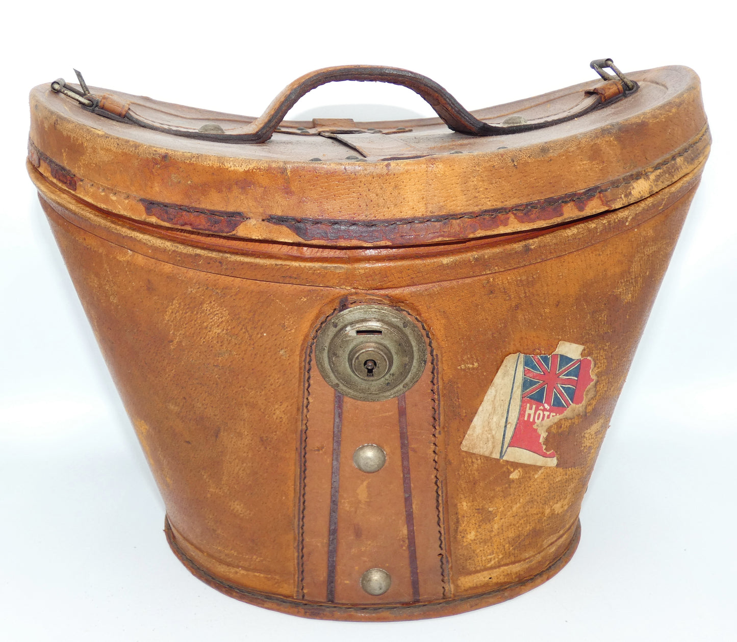 Top Hat Beaver with Leather Case Young Bros NY