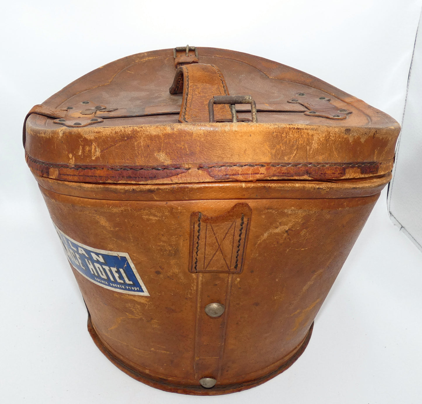 Top Hat Beaver with Leather Case Young Bros NY