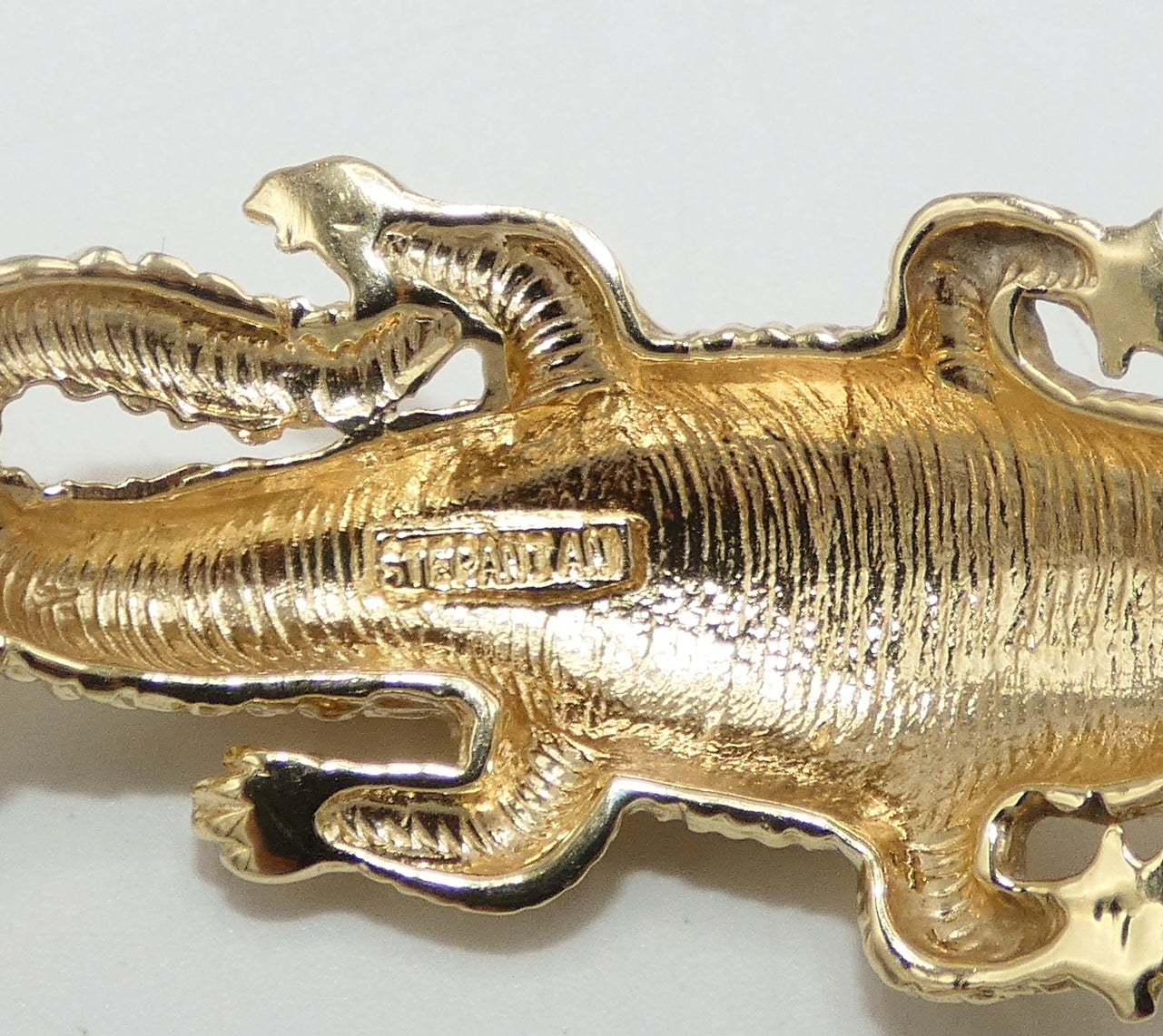 Gator Bracelet 14K Gold Alligator Bracelet