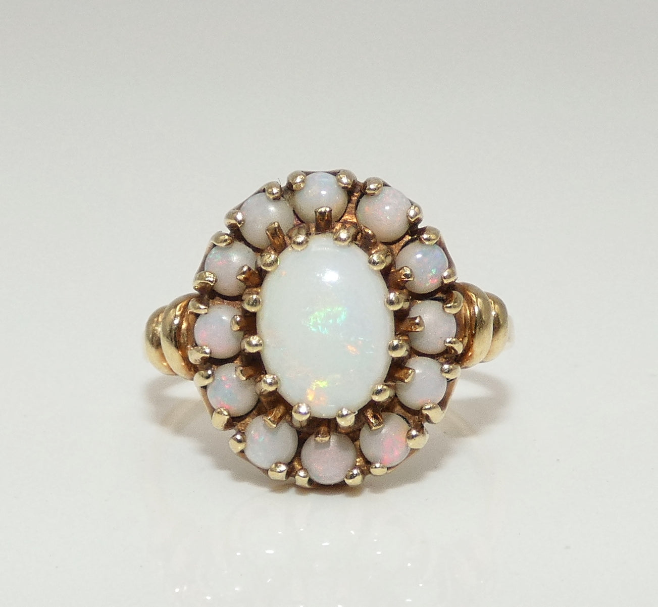 10K Gold Opal Ring