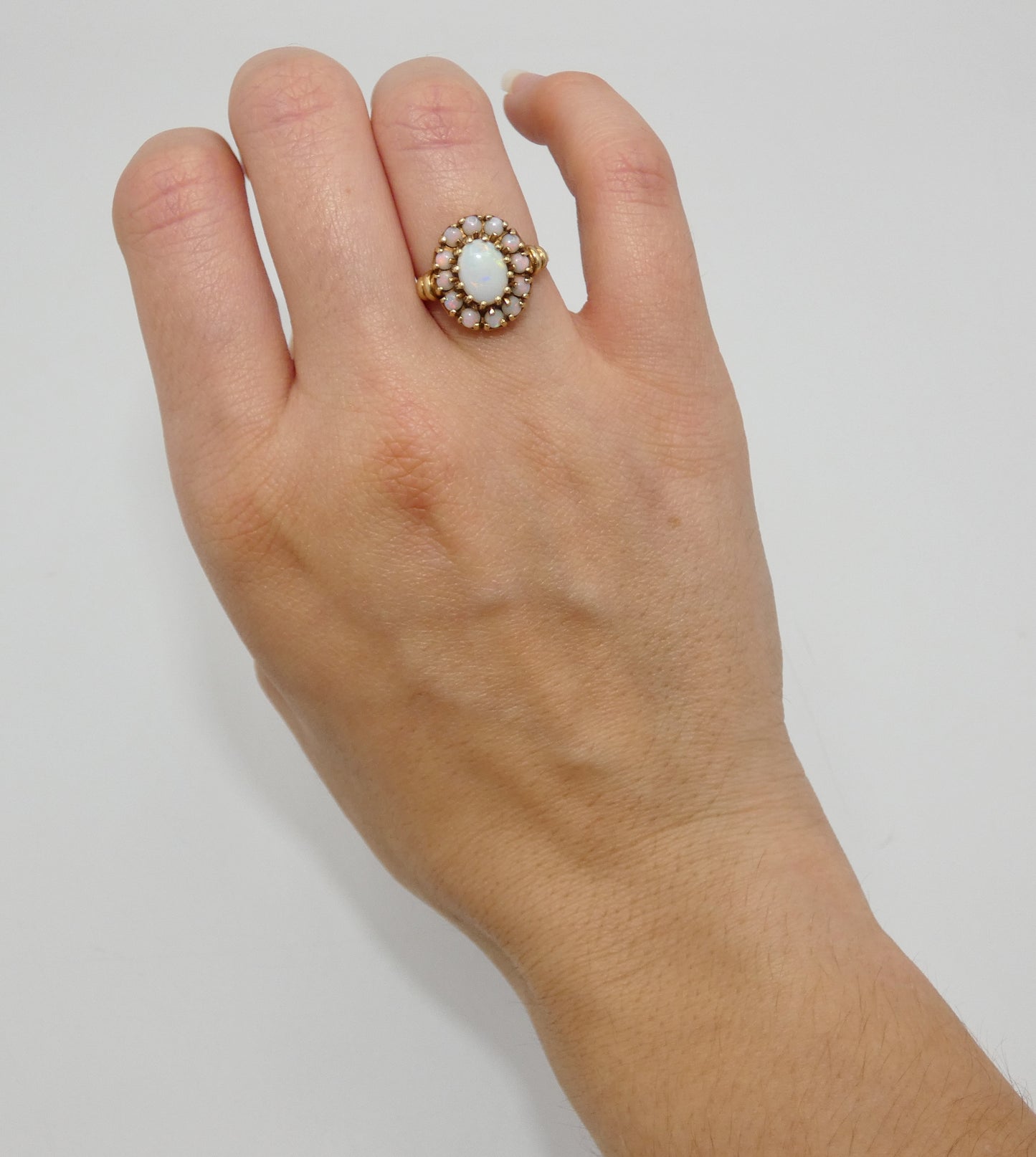 10K Gold Opal Ring