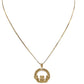 14K Gold Claddagh Necklace