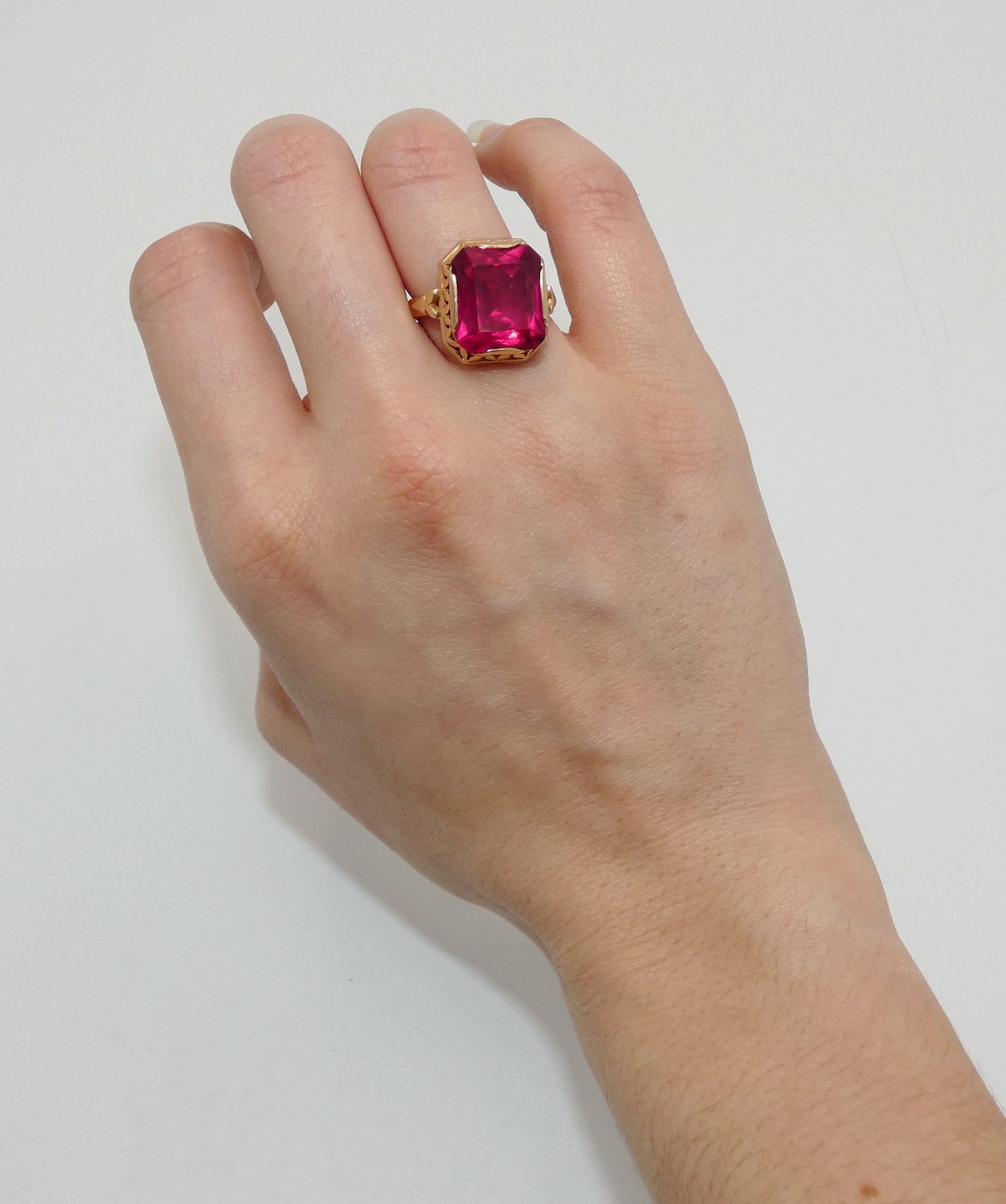 Russian Ruby Ring