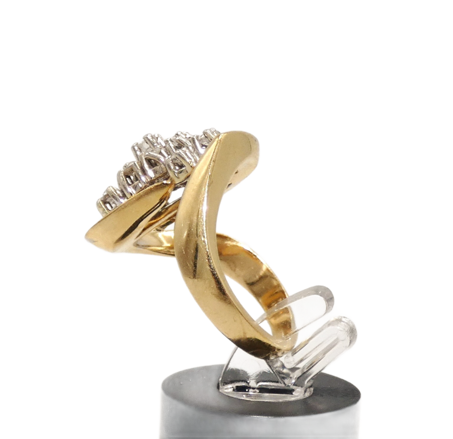 14K Gold Multi Diamond Ring