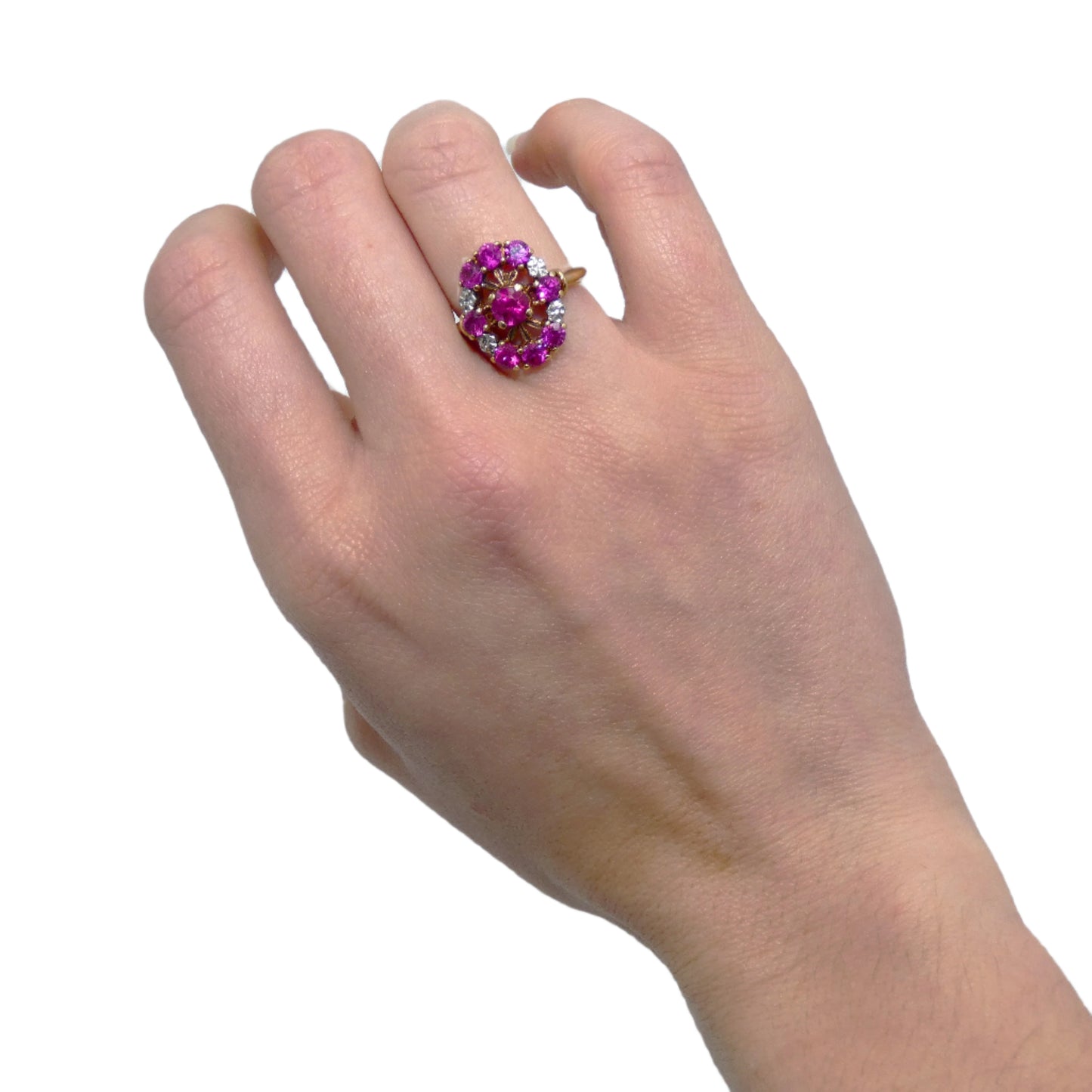 10K Gold Ruby Ring