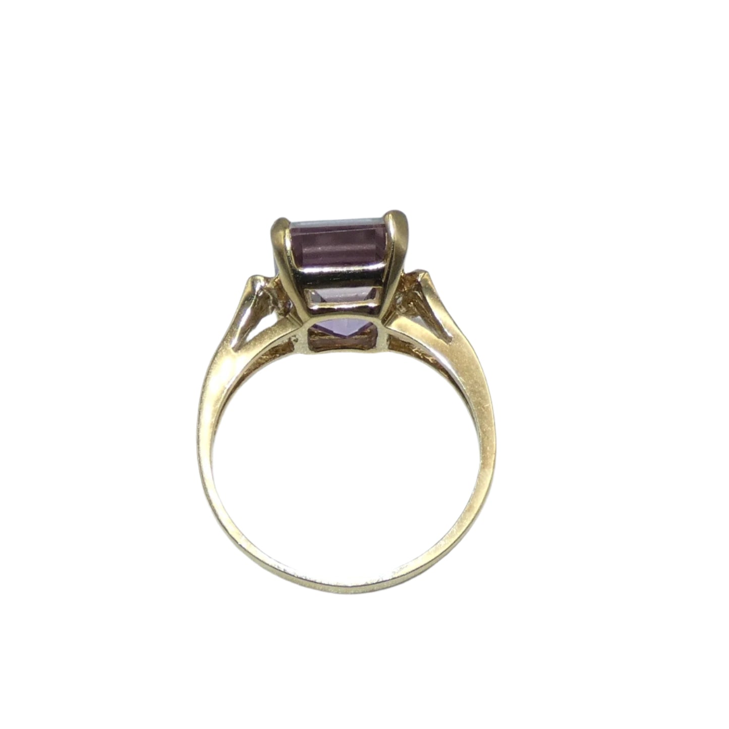 10K Gold Ametrine Ring