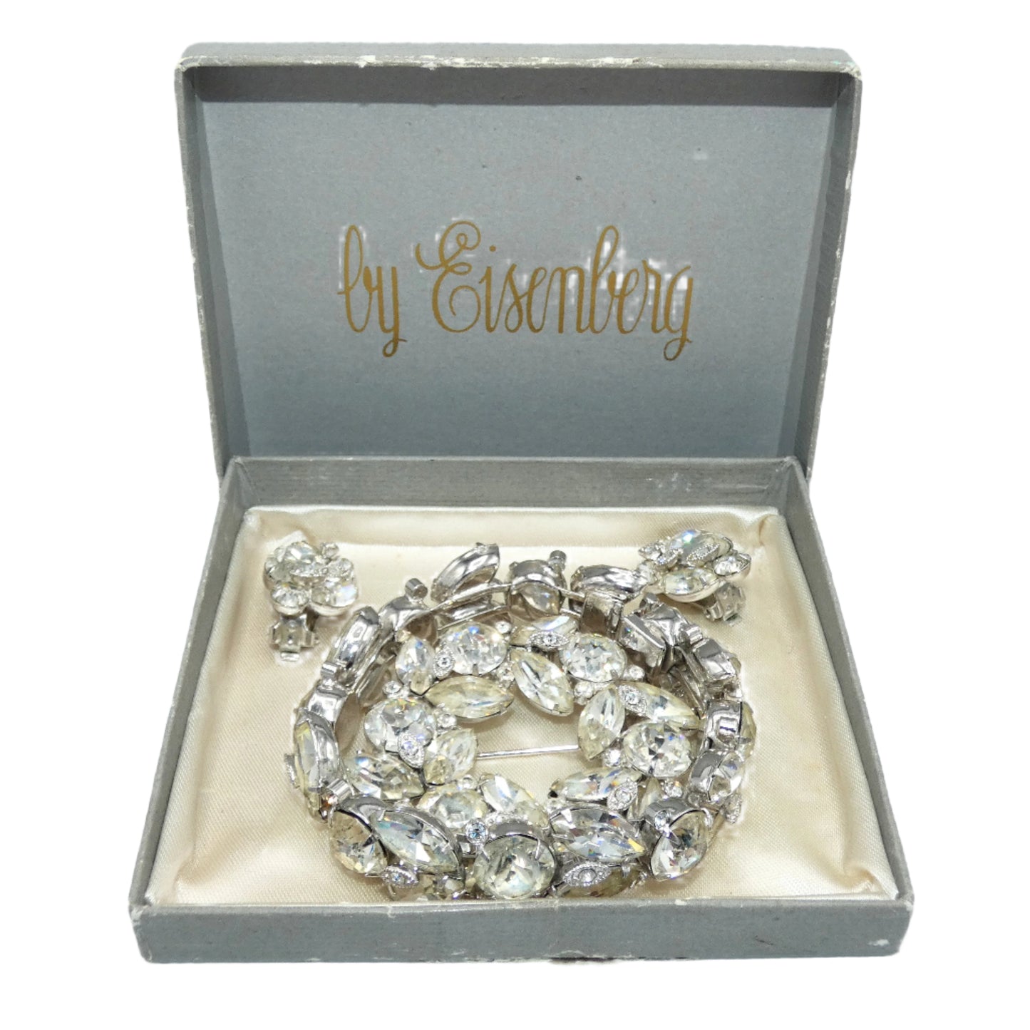 Eisenberg Brooch, Earrings & Bracelet