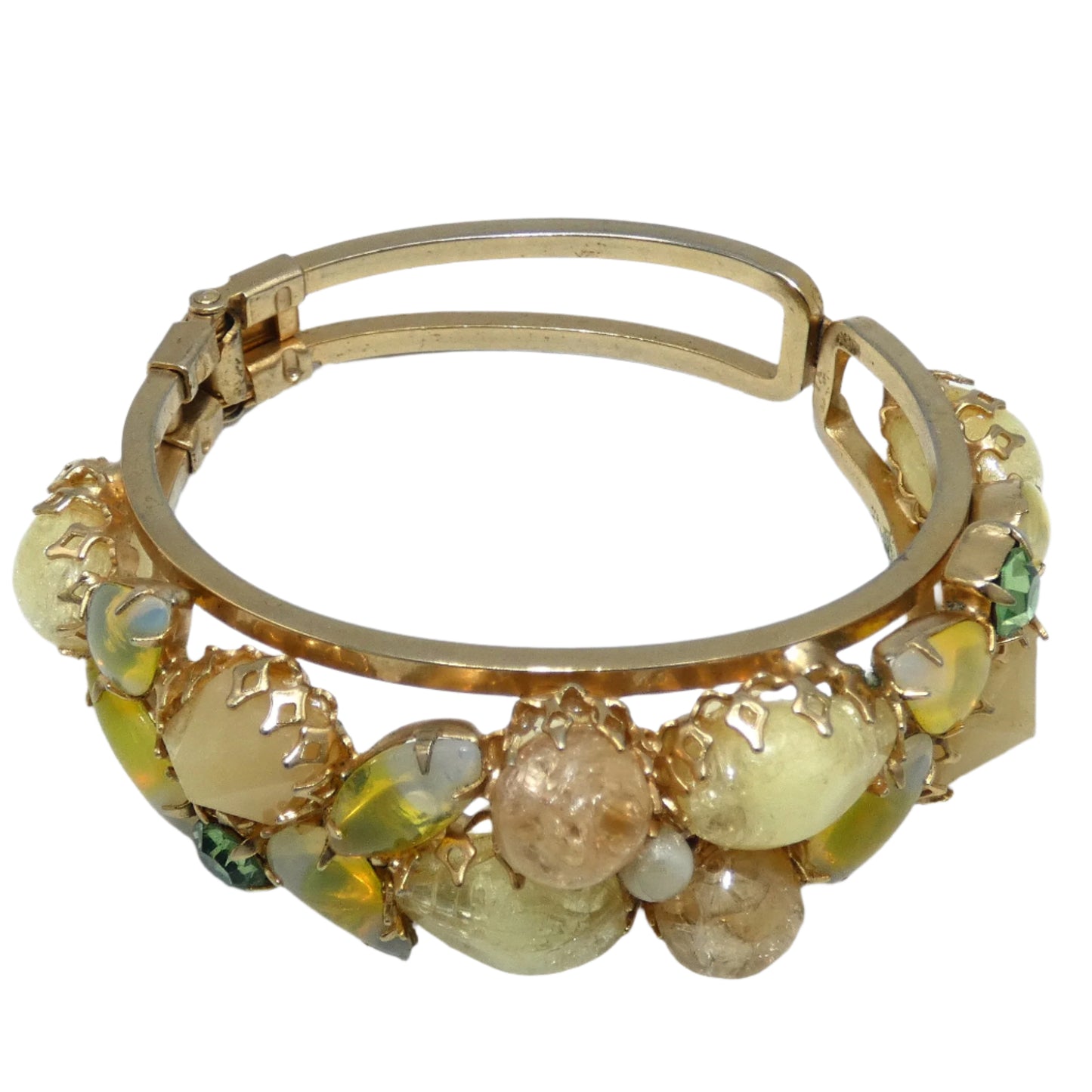 Juliana Yellow Clamper Bracelet