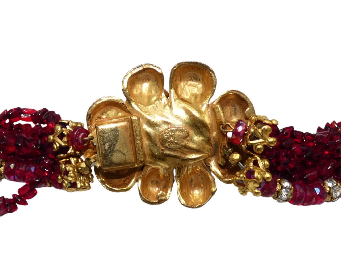 Original by Robert Multi Strand Red Necklace