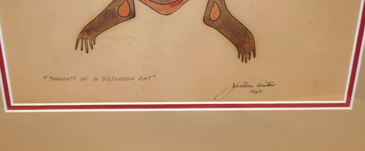 Jonathan Winters "Thoughts of a Disturbed Cat"