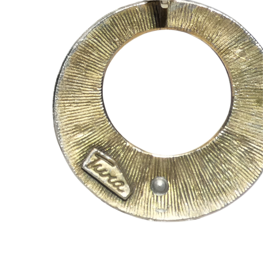 Tura for Christian Dior Yellow Enamel Bracelet & Earrings