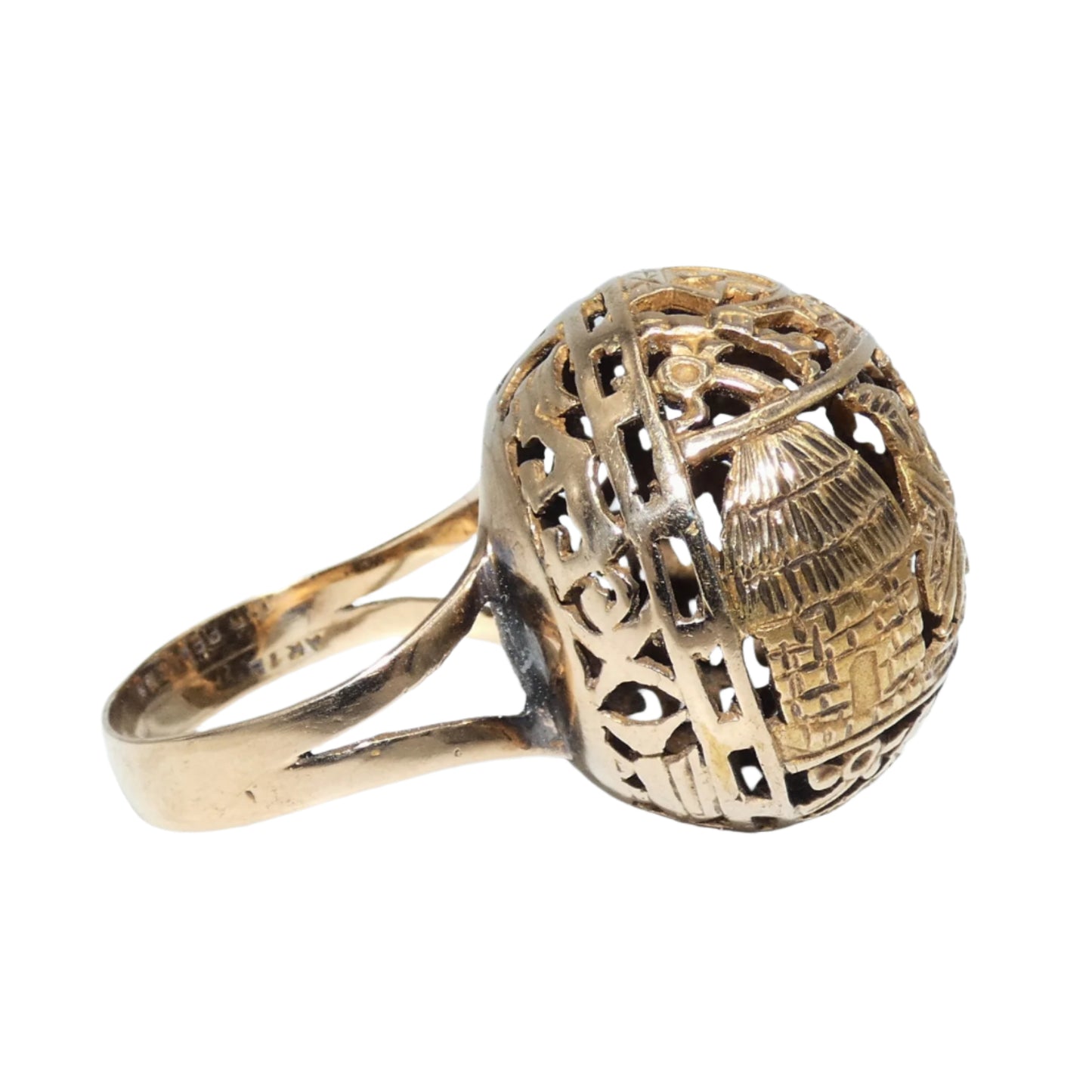 18K Gold Arte Orfebre Peruvian Ring