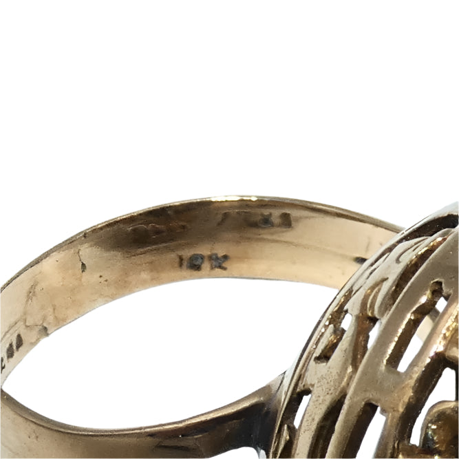 18K Gold Arte Orfebre Peruvian Ring