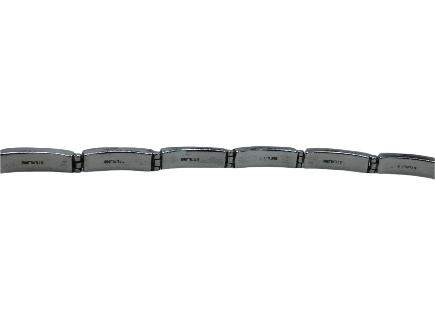 Rick Tolino Sterling Silver Opal Bracelet