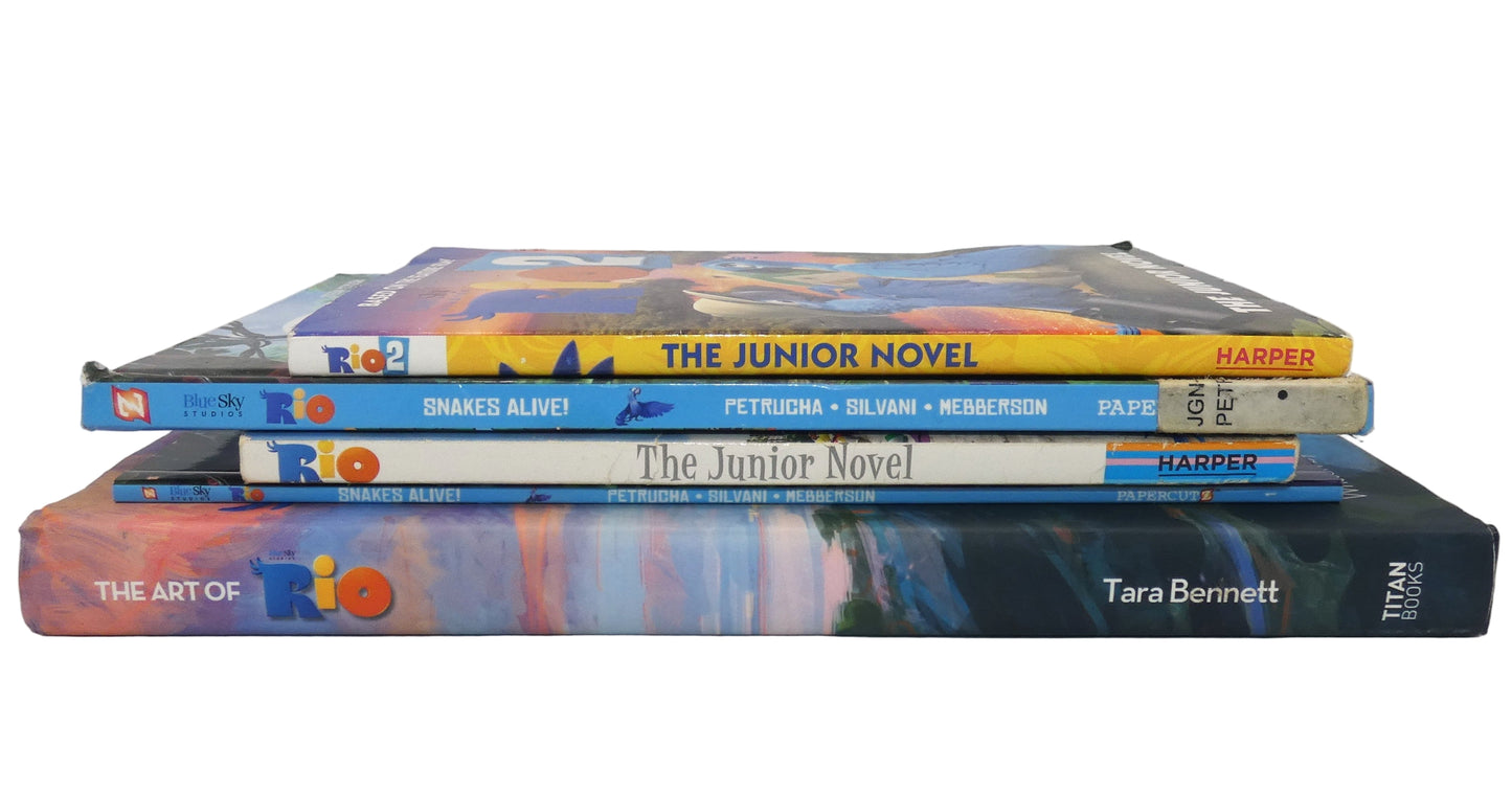 The Art of Rio Signed Book with Rio Novels & Picture Books