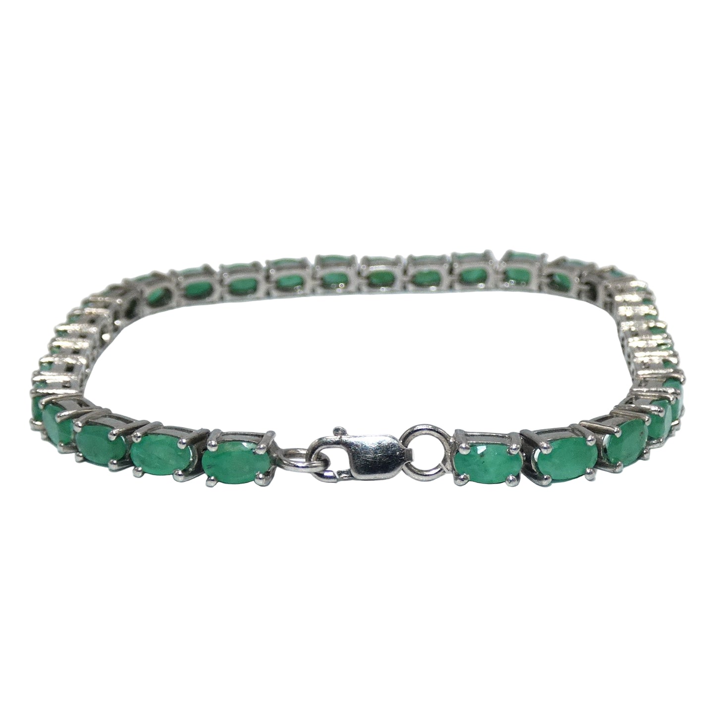 Sterling Silver Tourmaline Bracelet