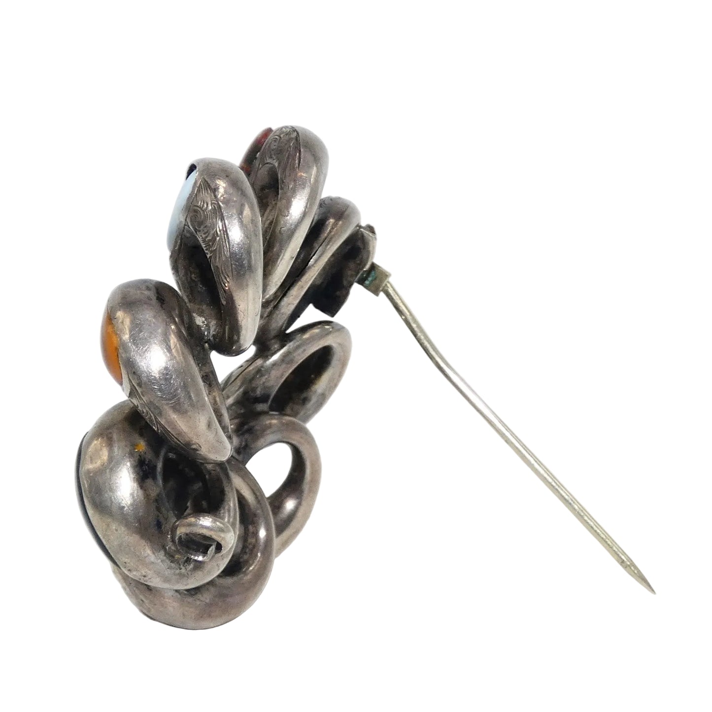 Scottish Agate Brooch Pin