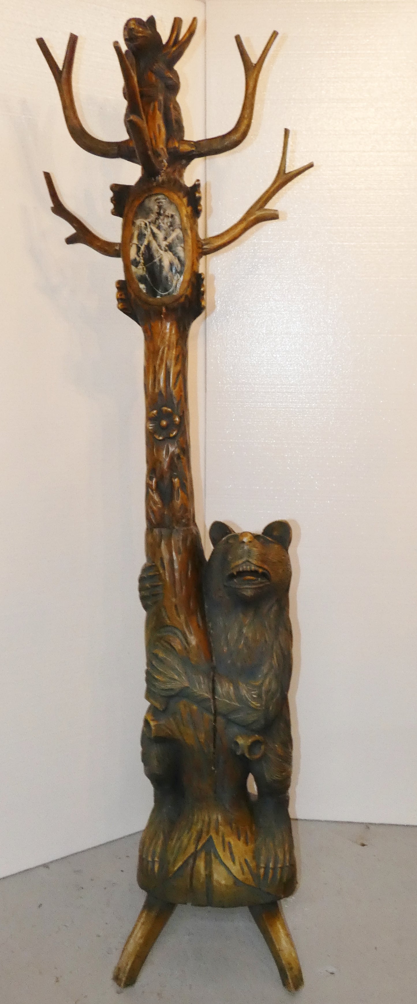 Mother Bear & Cub Hat Rack