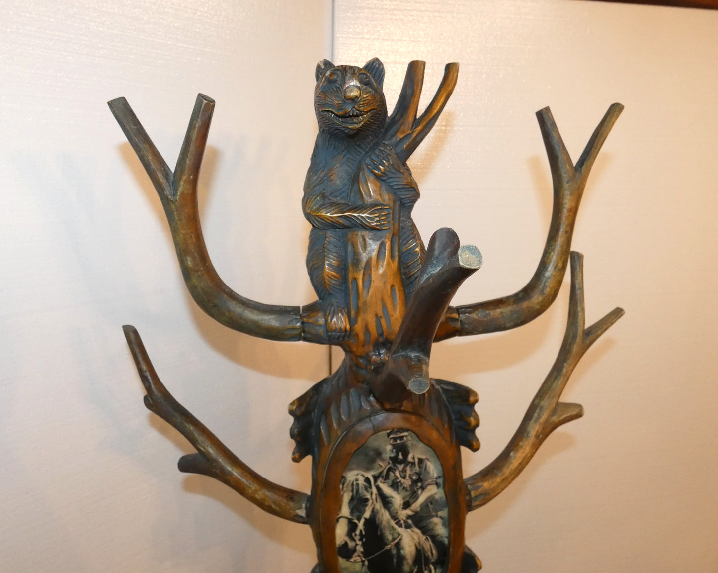Mother Bear & Cub Hat Rack