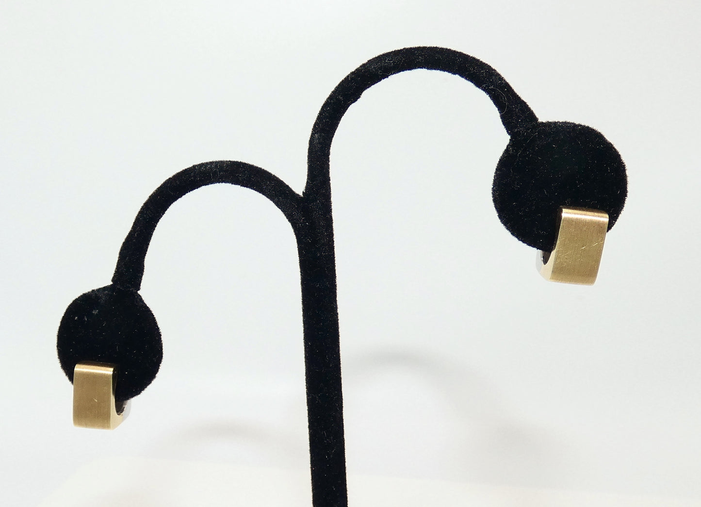 14K Yellow & White Gold Earrings