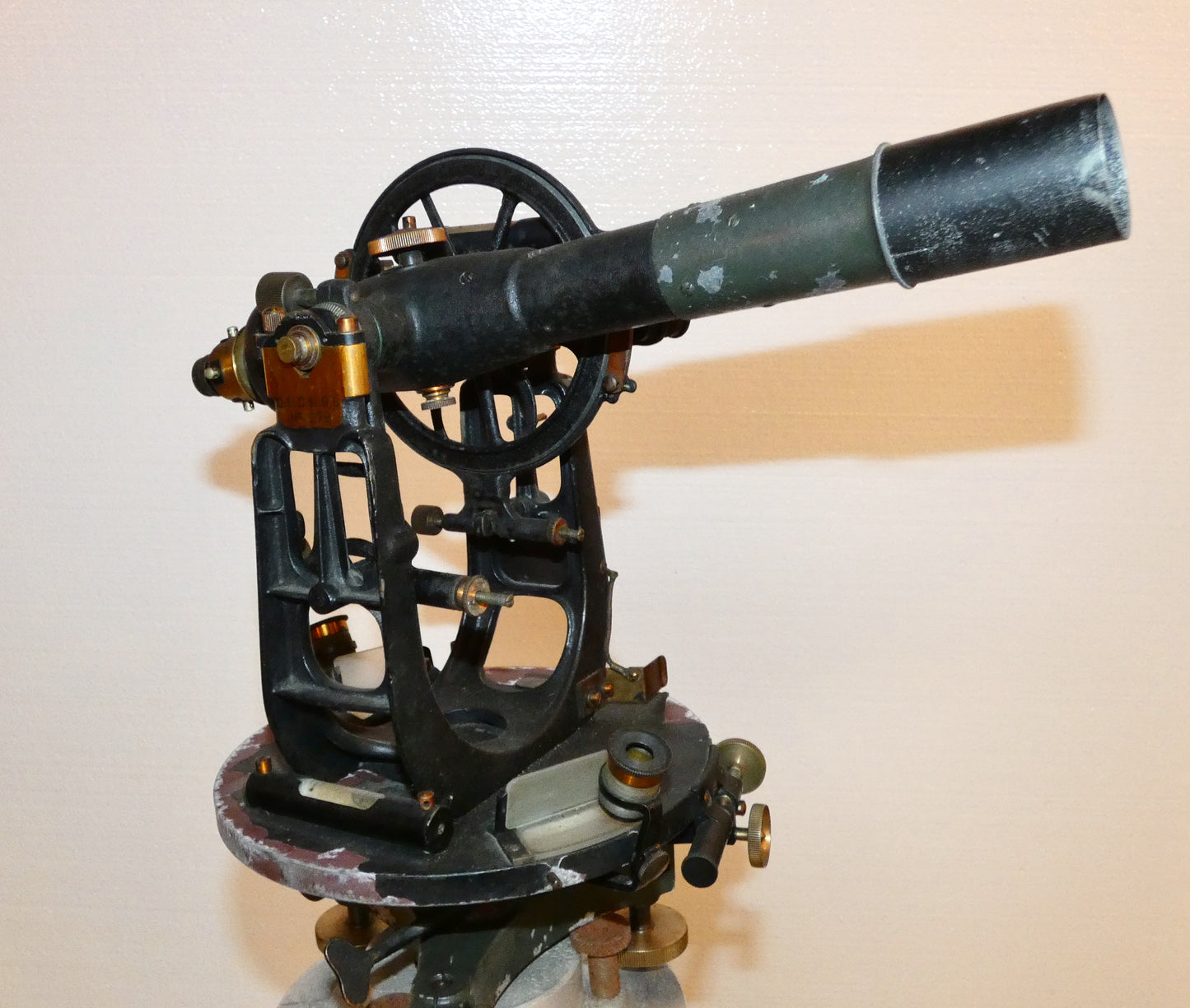C.L. Berger 1918 USC & GS Theodolite Transit with Tripod