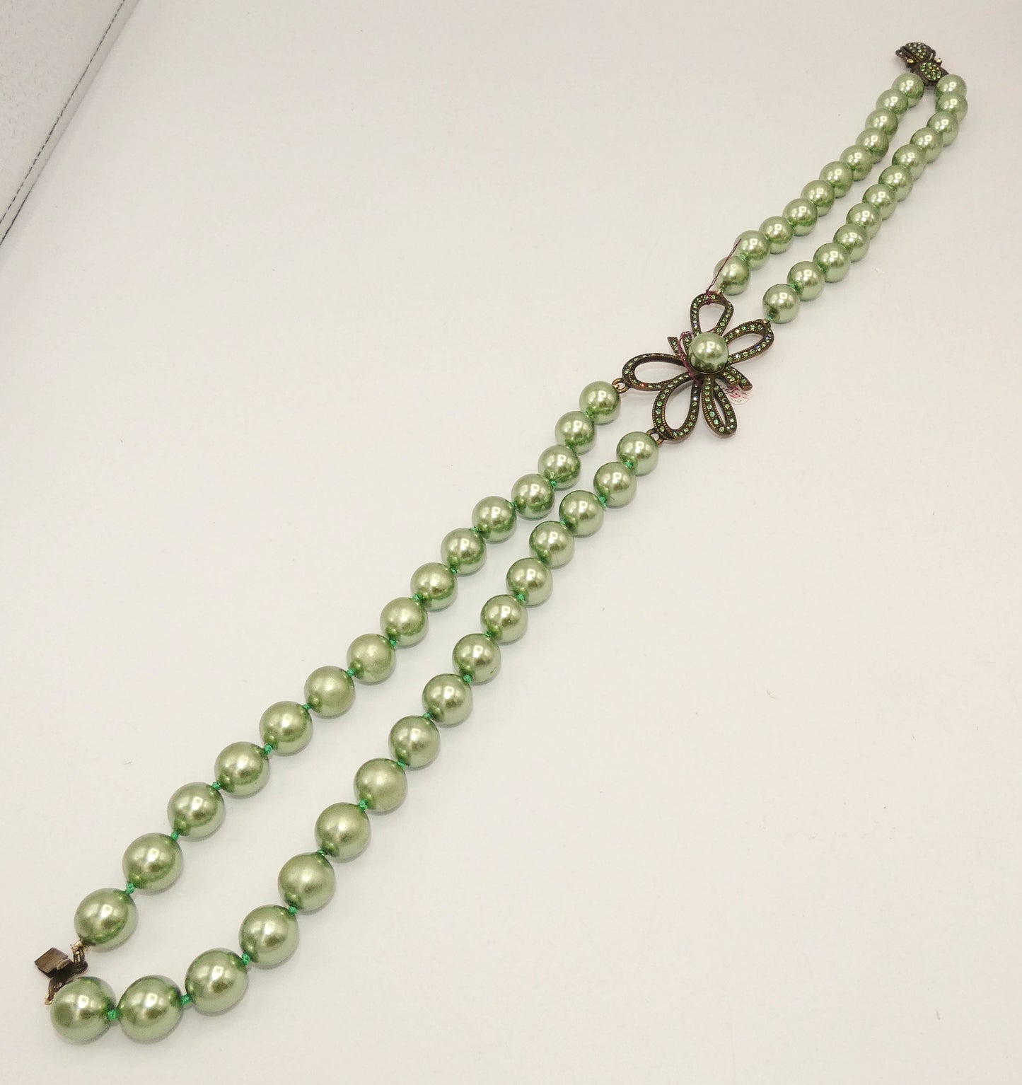 Heidi Daus Swarovski Crystal Pearl Strand Necklace