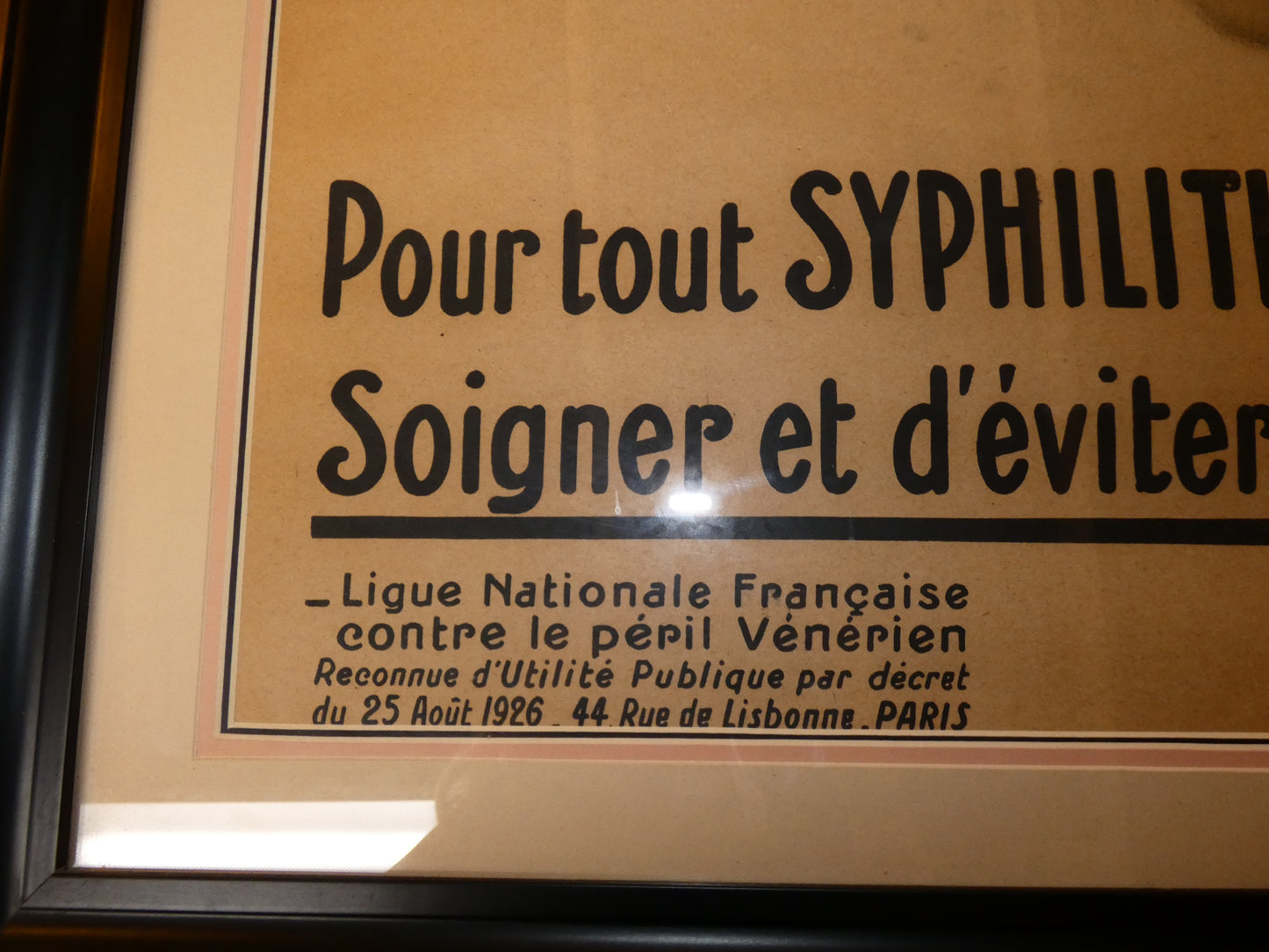 La Syphilis Travel Poster