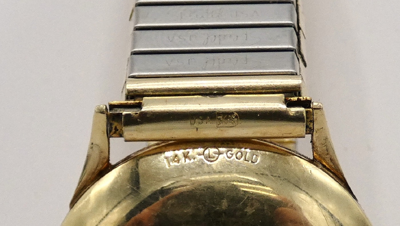 14K Gold Longines 17J Manual Wind Men's Watch