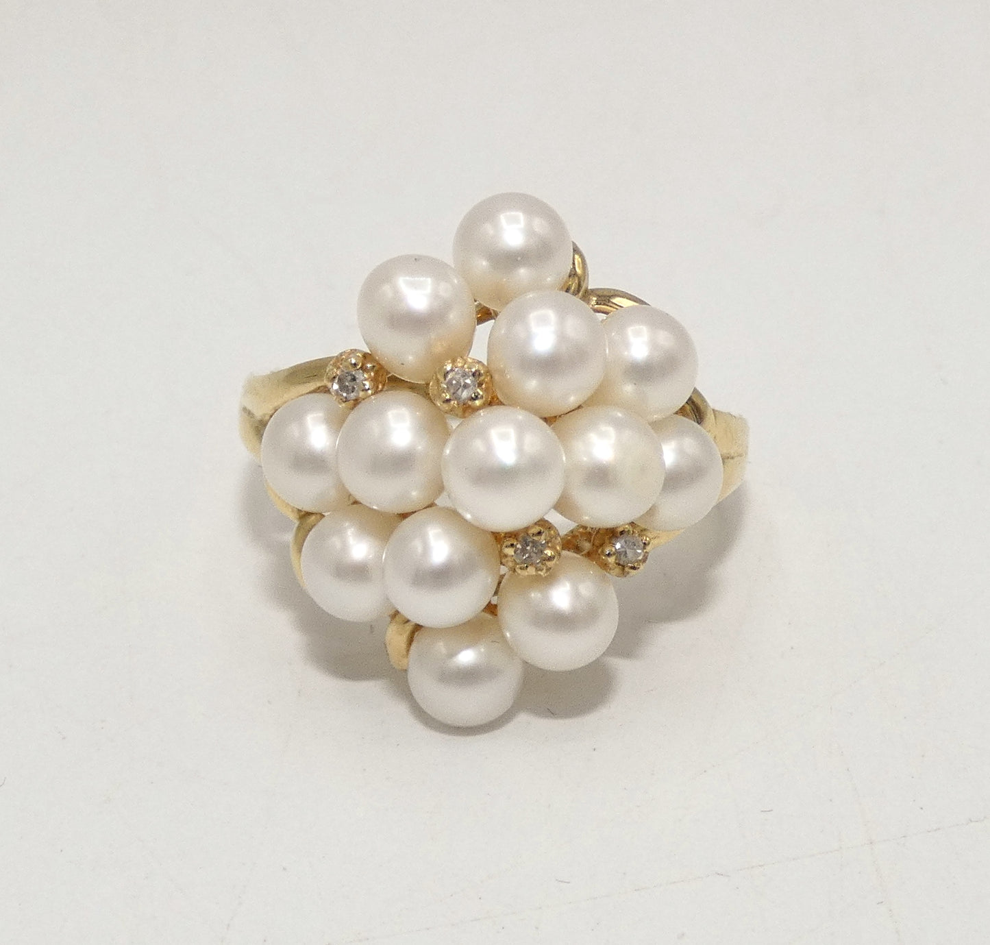 14K Gold Pearl Ring