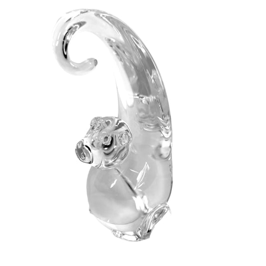 Steuben Glass Hanging Monkey