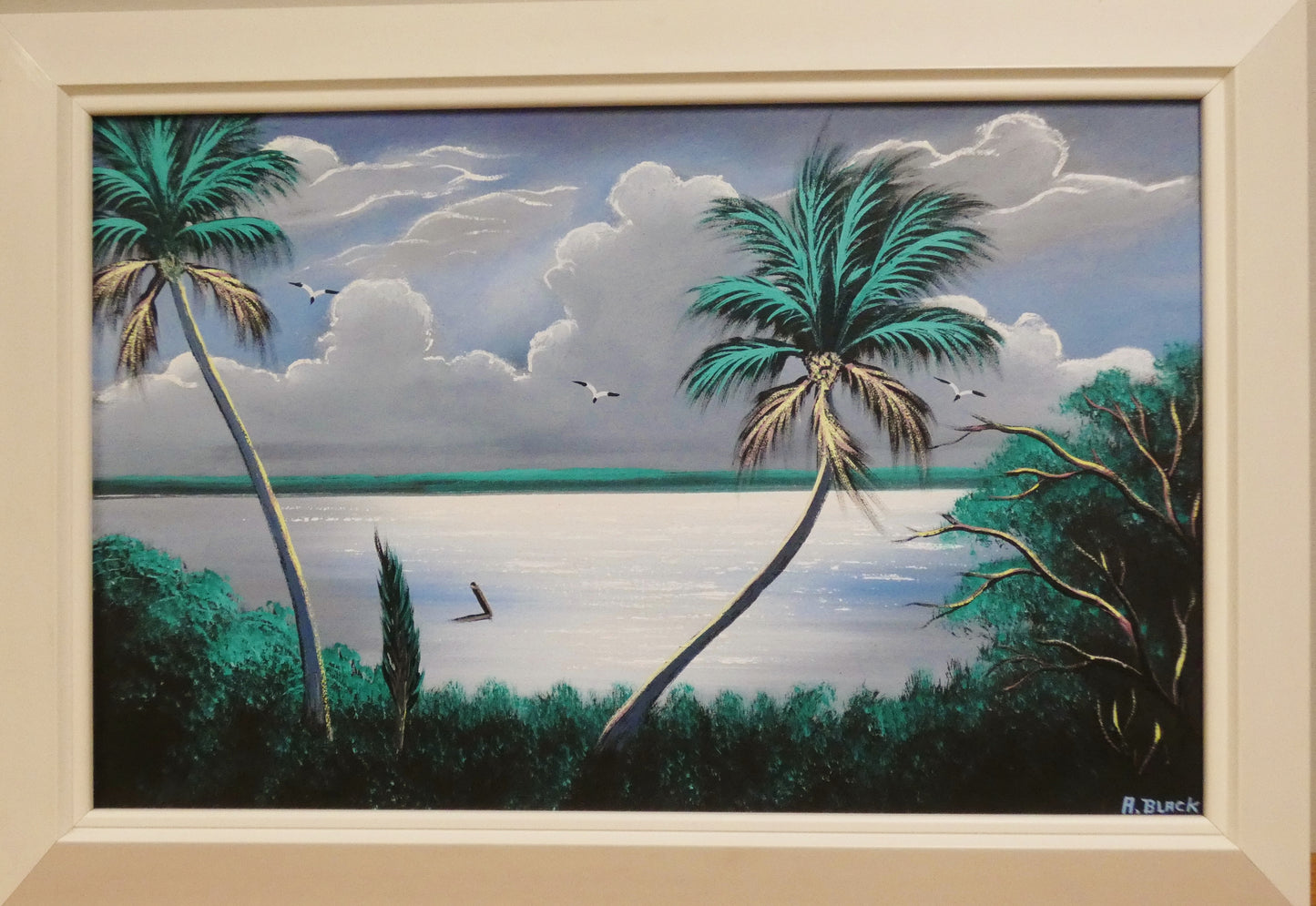 Al Black Florida Highwaymen Prison Painting