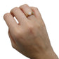 14K Gold Pearl & Diamond Ring