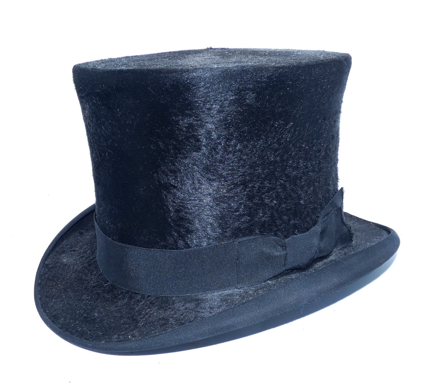 Top Hat Beaver with Leather Case Young Bros NY