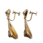 14K Gold Victorian Pin & Earrings