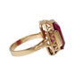 Russian Ruby Ring