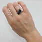 14K Gold Ring with Sapphires & Diamonds