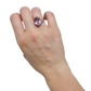 10K Rose Gold Antique Amethyst Ring