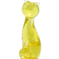Uranium Glass Vaseline Cat
