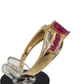 14K Gold Ruby & Diamond Ring