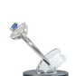 Platinum Diamond & Sapphire Ring