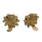 Miriam Haskell Clip-On Earrings