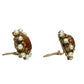 Miriam Haskell Clip-On Earrings