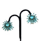 Schreiner Flower Brooch & Clip-On Earrings