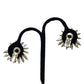 Schreiner Flower Brooch & Clip-On Earrings