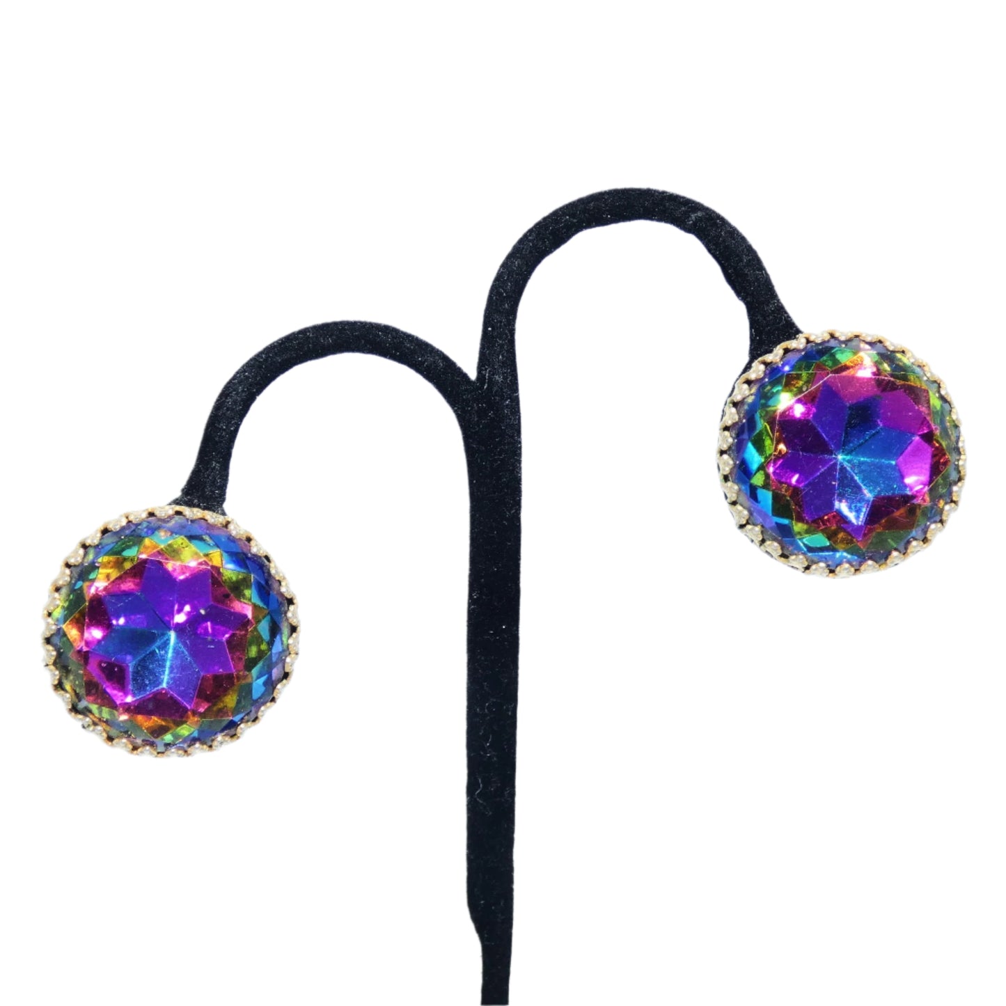 Schiaparelli Watermelon Rhinestone Bracelet & Earrings