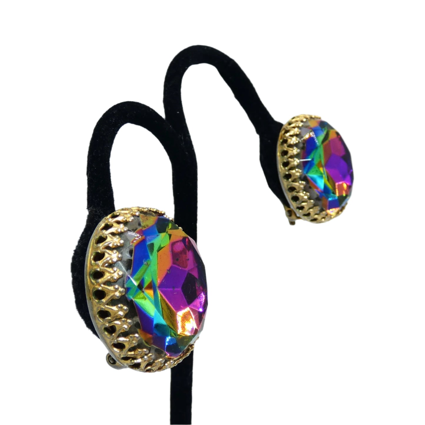 Schiaparelli Watermelon Rhinestone Bracelet & Earrings