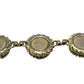 Schiaparelli Watermelon Rhinestone Bracelet & Earrings