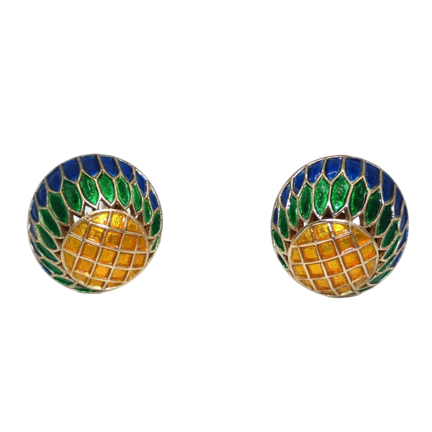 Boucher Peacock Bracelet & Crown Trifari Earrings
