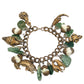 HOB 5th Avenue Asian Motif Charm Bracelet & Earrings