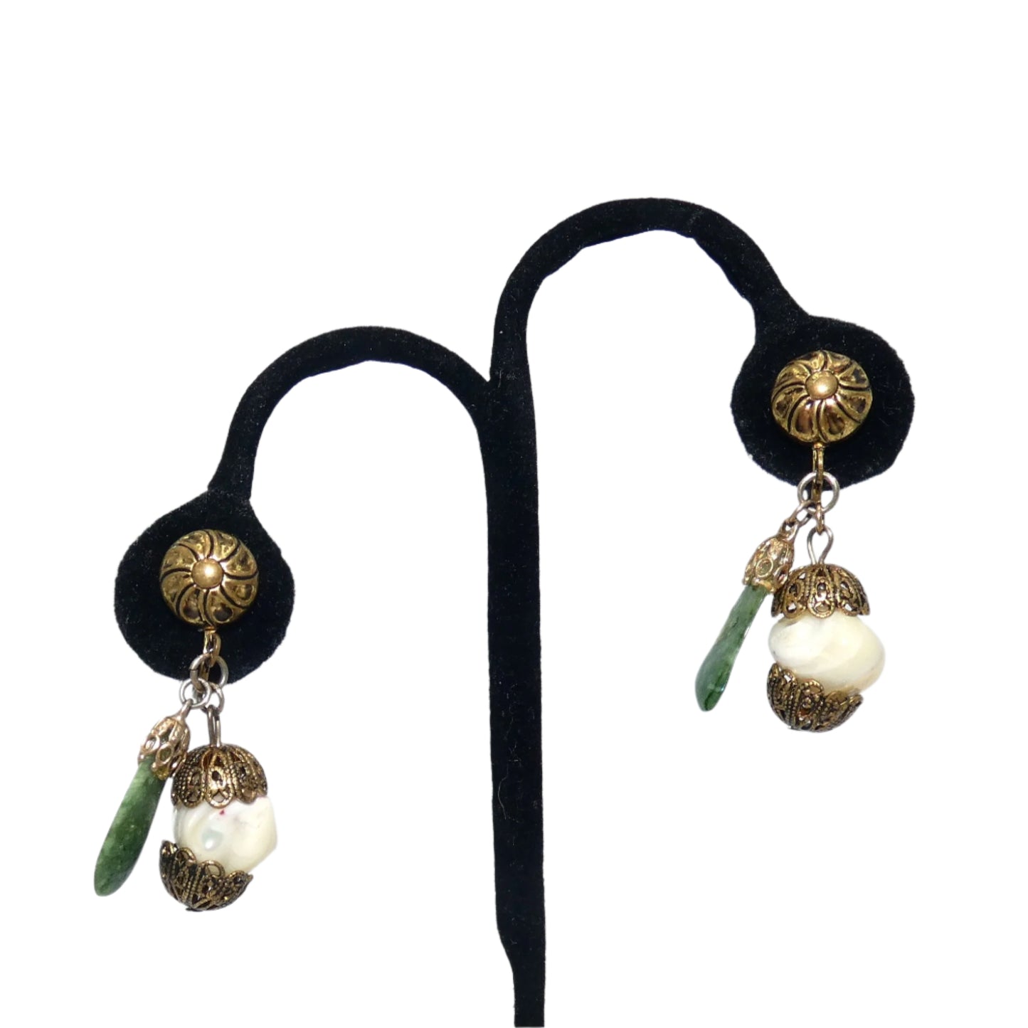 HOB 5th Avenue Asian Motif Charm Bracelet & Earrings